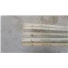 Image 6 : White Rose Petroleum Products for the Farm Wooden Advertising Yardsticks, Set of 5