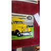 Image 5 : Blue Bird Metal Nameplate Emblem and Modern No. 808 School Bus Tin Sign 8 x 12"
