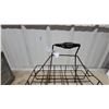 Image 2 : Vintage Metal Wire 8 Oil-Bottle Service Man Carrier with Coiled Spring Handle