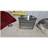 Image 1 : Vintage Galvanized Steel Basket Crate, Patented 1916