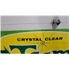 Image 3 : 1963 Vintage Teem "Crystal Clear" Lemon-Lime Drink Metal Embossed Advertising Sign