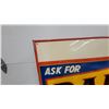 Image 3 : Vintage Dad's Old Fashioned Root Beer Embossed Metal Advertising Sign, "Ask For Dad's" 47 x 55"