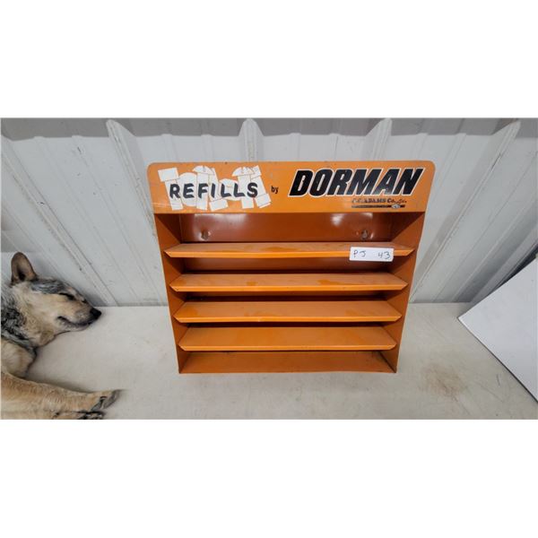 Vintage Dorman "Refills" Metal Display Rack by J.C.