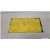 Image 6 : Vintage Hartford Fire Insurance Co. Livestock Shipping Metal Advertising Sign 12 x 24"