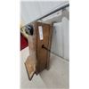 Image 5 : Antique Wooden Wall-Mounted Magneto Telephone With Handset, Bells, and Hand Crank, C. 1900-1920s