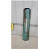 Image 5 : Vintage "The Winnipeg Tribune - A Great Newspaper" Yellow Metal Advertising Thermometer Sign