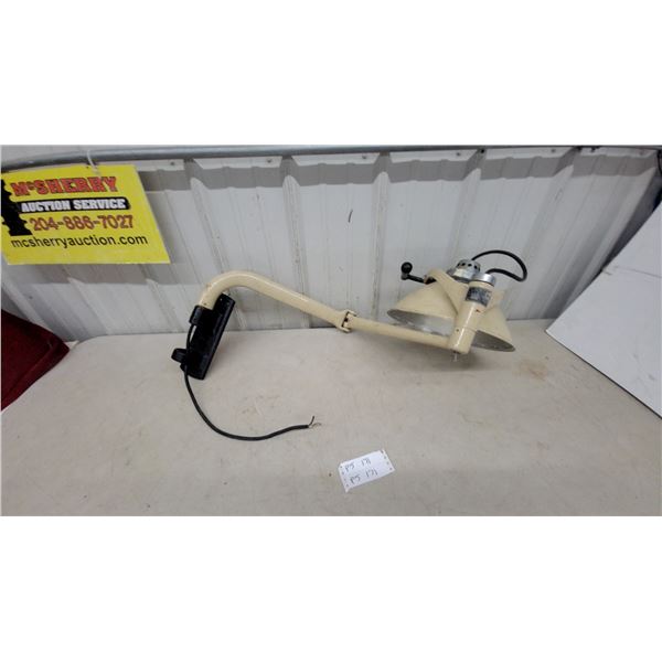Wilmot Castle Company "Castle Light" Type T-35A Medical Examination Lamp, 115V