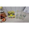 Image 2 : Vintage Goodman Bros. Beer Bottles with Carrier and Crush Soda Bottles with Carrier
