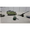 Image 3 : 9x Dinky Toys SHADO 2 Mobile Transporter and Assorted Die-Cast Military Vehicles, 1971-1978