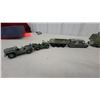 Image 4 : 9x Dinky Toys SHADO 2 Mobile Transporter and Assorted Die-Cast Military Vehicles, 1971-1978