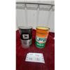 Image 1 : John Deere plus 4 Automotive Engine Oil and UFA Motor Oil One Quart Cans