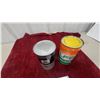 Image 4 : John Deere plus 4 Automotive Engine Oil and UFA Motor Oil One Quart Cans