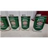 Image 2 : Vintage Texaco Radiator Stop Leak 8 Fluid Ounce Cans, Bilingual Labels, Set of 7 6 with Product
