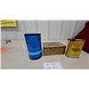 Image 6 : Vintage Sunblest Seed Tin, Bayuk Phillies Tin Cigar Box, and Paul Guigues Huile D'Olives P.G. Tin