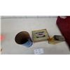 Image 7 : Vintage Sunblest Seed Tin, Bayuk Phillies Tin Cigar Box, and Paul Guigues Huile D'Olives P.G. Tin
