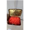 Image 4 : Clarnico Lozenges & Gums Tin and Acme Licorice Pellets Canister with Contents, Antique