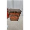 Image 5 : Clarnico Lozenges & Gums Tin and Acme Licorice Pellets Canister with Contents, Antique