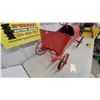 Image 12 : Vintage Early 20th-Century Red Metal Roadster Style Pedal Car with Spoked Wheels