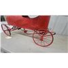 Image 6 : Vintage Early 20th-Century Red Metal Roadster Style Pedal Car with Spoked Wheels