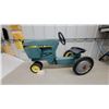 Image 1 : Vintage John Deere 3020 Narrow-Front Pedal Tractor by Ertl, 1960s
