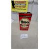Image 1 : Vintage 1950s Veedol Heavy Duty-Plus Motor Oil 1 Imperial Gallon Metal Can