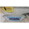 Image 7 : "Fabulous Ford Flathead's" Light-Up Advertising Sign, 25"×14"
