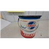 Image 2 : Vintage Anglo-Canadian Oils "Highest Quality" Grease Pail, 10 Pounds