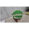 Image 2 : Vintage Quaker State Motor Oil Green Felt Promotional Garrison Cap