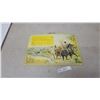 Image 1 : Banco de Comercio de Chihuahua "En el Ahorro Está la Abundancia" Cowboy Tin Litho Sign