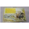 Image 2 : Banco de Comercio de Chihuahua "En el Ahorro Está la Abundancia" Cowboy Tin Litho Sign