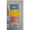 Image 4 : Vintage Winnipeg Metal Bicycle License Plates, 1968-1979, Including 1974 Centennial