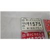 Image 6 : Vintage Winnipeg Metal Bicycle License Plates, 1968-1979, Including 1974 Centennial