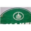 Image 2 : Quaker State Motor Oil Tombstone Metal Sign, "Guaranteed 100 Per Cent Pure"