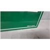 Image 4 : Quaker State Motor Oil Tombstone Metal Sign, "Guaranteed 100 Per Cent Pure"