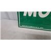 Image 5 : Quaker State Motor Oil Tombstone Metal Sign, "Guaranteed 100 Per Cent Pure"