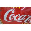 Image 3 : 1941 "Drink Coca-Cola Ice Cold" Porcelain Enamel Advertising Sign 47”×93”