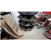 Image 5 : Multi-Tiered Metal hardware store nail Carousel Display Rack with Radial Compartments and