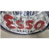 Image 10 : Imperial Esso Dealer Double-Sided Porcelain Enamel Oval Sign, 40” × 60”