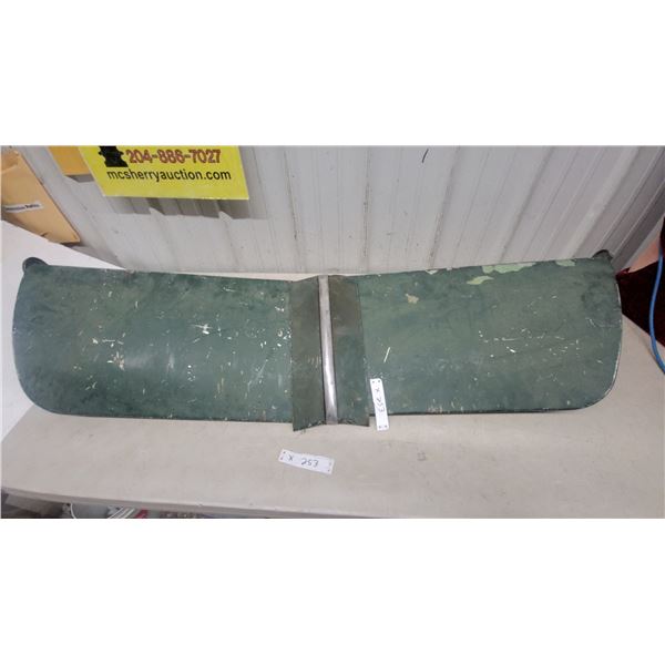 Vintage auto sun visor
