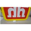 Image 4 : Home hardware metal Sign, Red and Yellow with Stacked "M" Logo 33.6”×36.6”