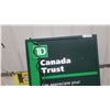 Image 2 : TD Canada Trust Double-Sided Illuminated "We Appreciate Your Business" and Green Machine ATM Sign
