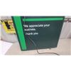 Image 3 : TD Canada Trust Double-Sided Illuminated "We Appreciate Your Business" and Green Machine ATM Sign