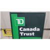 Image 6 : TD Canada Trust Double-Sided Illuminated "We Appreciate Your Business" and Green Machine ATM Sign
