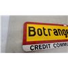 Image 2 : Vintage Belgian "Botrange Credit Communal" Bank Advertising Sign 14”×31.6”