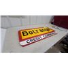 Image 4 : Vintage Belgian "Botrange Credit Communal" Bank Advertising Sign 14”×31.6”