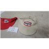 Image 2 : Two Vintage Texaco Visors, Red and white with Embroidered Logo Patches
