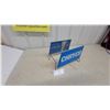Image 1 : Vintage Chryco Metal Advertising tire stand Sign with Wire Frame