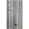 Image 6 : Set of 3 Province of Manitoba Water Resources Branch Enamel Water Level Staff Gauges, 0.0-8.9 Feet