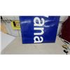 Image 5 : Purina Dealer "Wana" Checkerboard metal embossed Advertising Sign 30”×70”