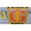 Image 2 : Funk's G Hybrid "Richard Nussey" Seed Corn Advertising Sign 20”×28” fiberglass 1977